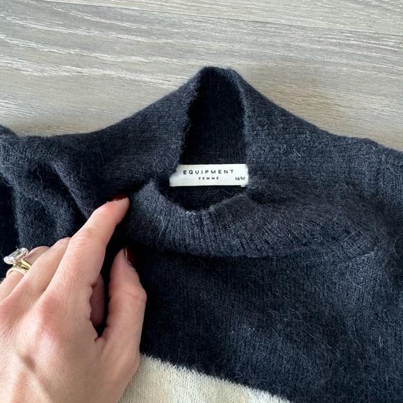 Equipment Turtleneck Sweater - Picture 1 of 2
